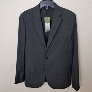 Goodfellow and Co Men's Dark Gray Long Sleeve Siut Jacket Sport Blazer 38R